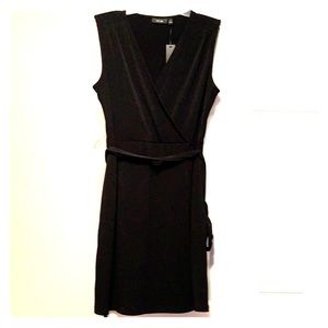 Apt 9 Black Wrap Dress